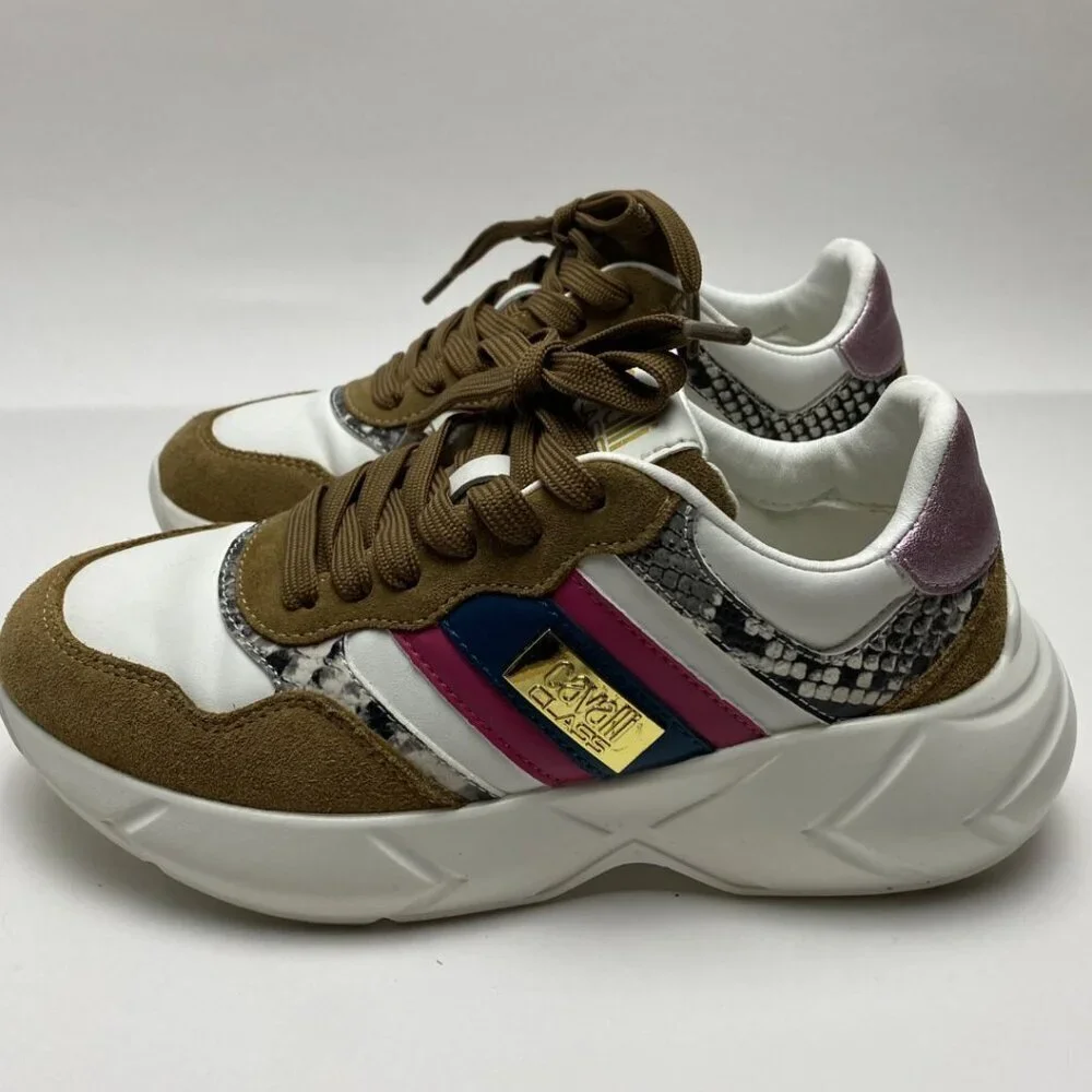 Cavalli Class Chunky Sneakers Size 36